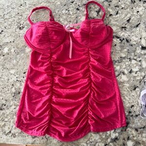 2006 Victoria's Secret Hot Pink Baby doll Camisole